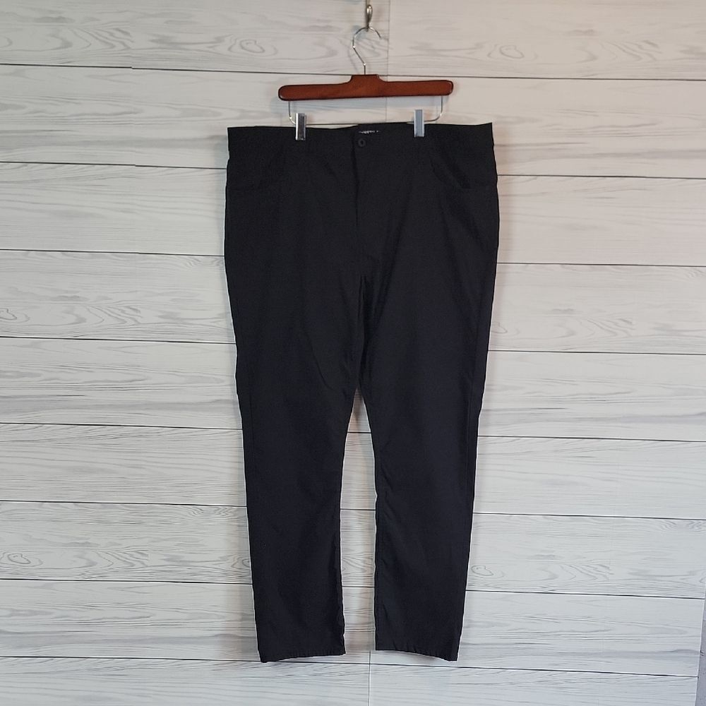 Kenneth Cole Quick Dry Nylon Casual Pants - Black Mens Size 42" X 32"